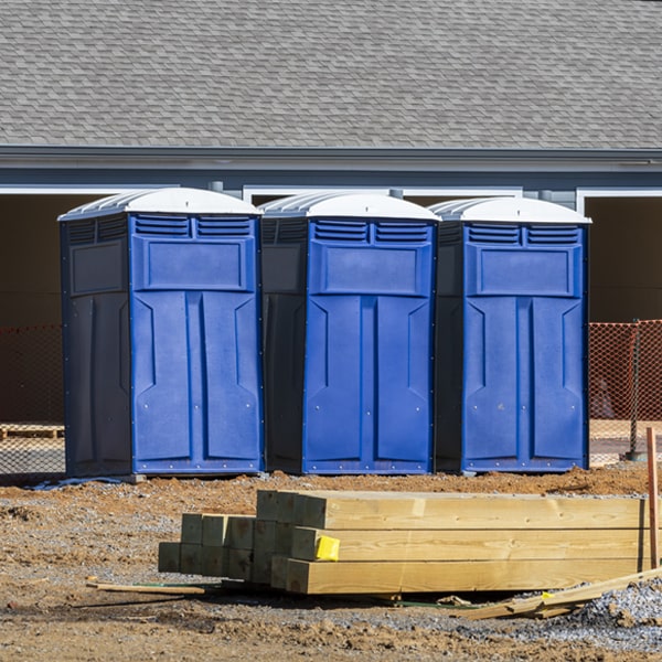 can i customize the exterior of the porta potties with my event logo or branding in Roosevelt UT